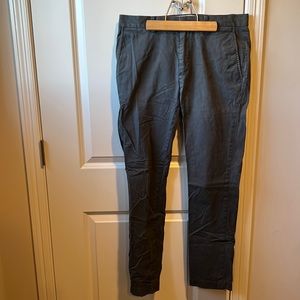 Banana Republic Grey Fulton Chino - Slim Fit 32x32